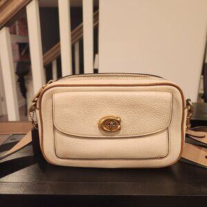 Coach Cream Crossbody Bag